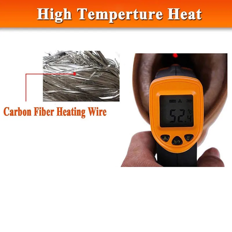 

Insoles Electric Heated Cuttable USB Rechargeable Washable Shoes Insert Pad Foot Warmer Care Accessory