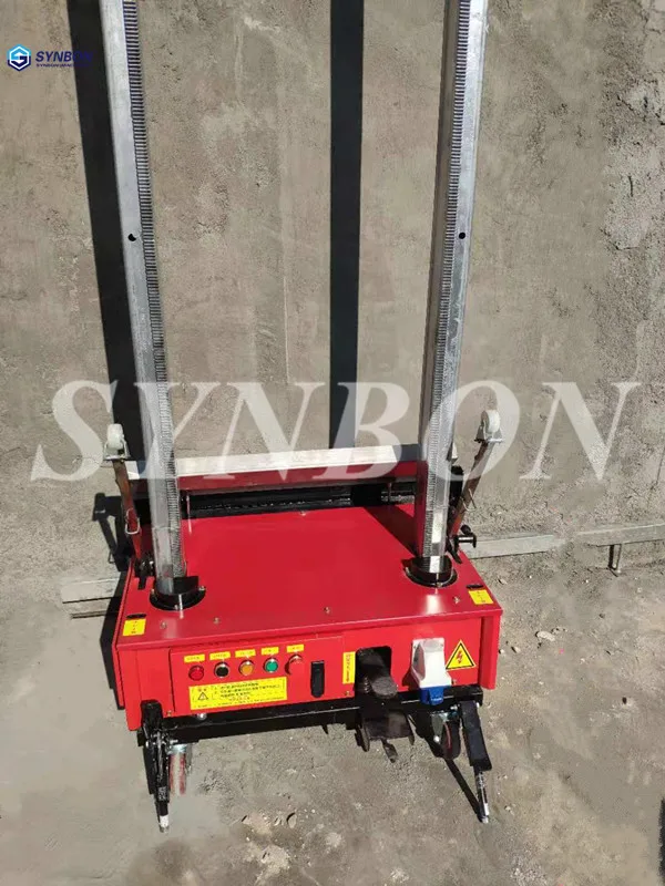 SYNBON New wall cement plaster machinery Automatic Wall Plaster Cement Mortar Rendering Machine SYW-8 |
