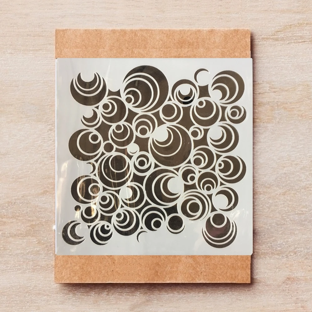 9 шт./компл. 13 см домашние луковые пузырьки сделай сам слойные трафареты картина