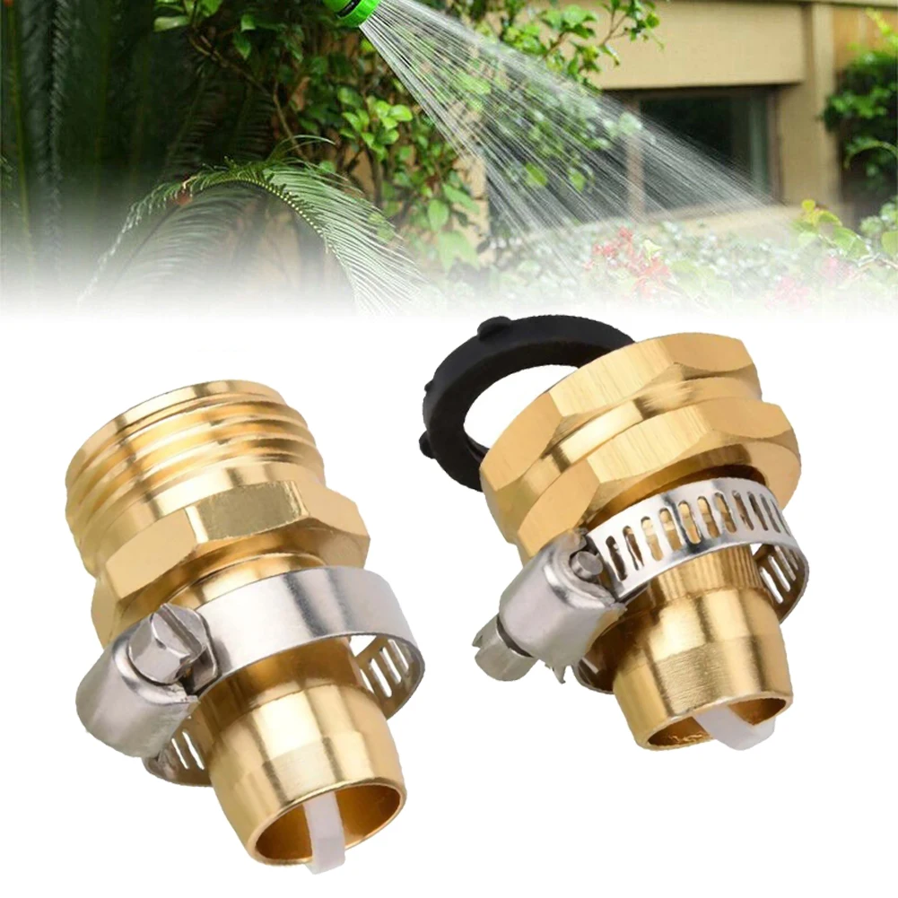 

Hose Connector 3/4" Male Female Connector Set Garden Hose Repair Mender Kit Garden Connector Watering Spray Nozzle Fast delivery