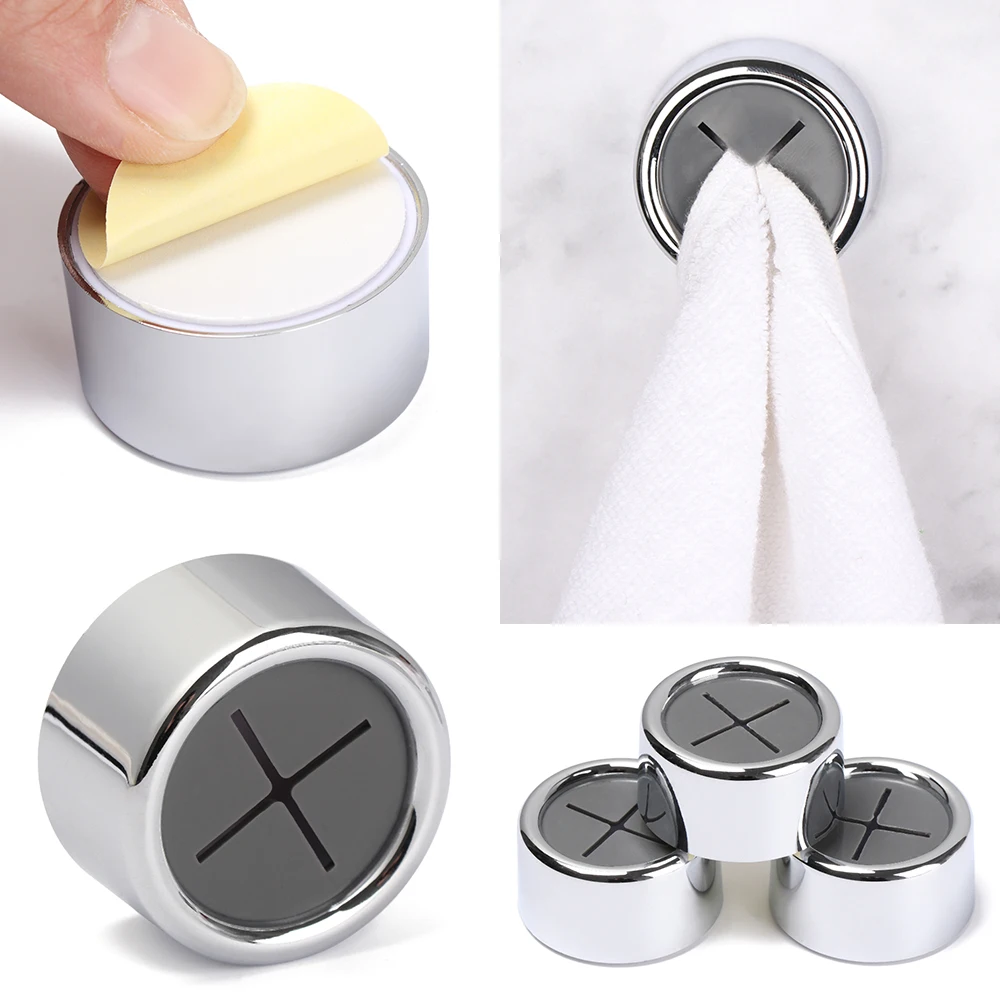 1 шт. Круглый самоклеящийся крючок для полотенец | Обустройство дома