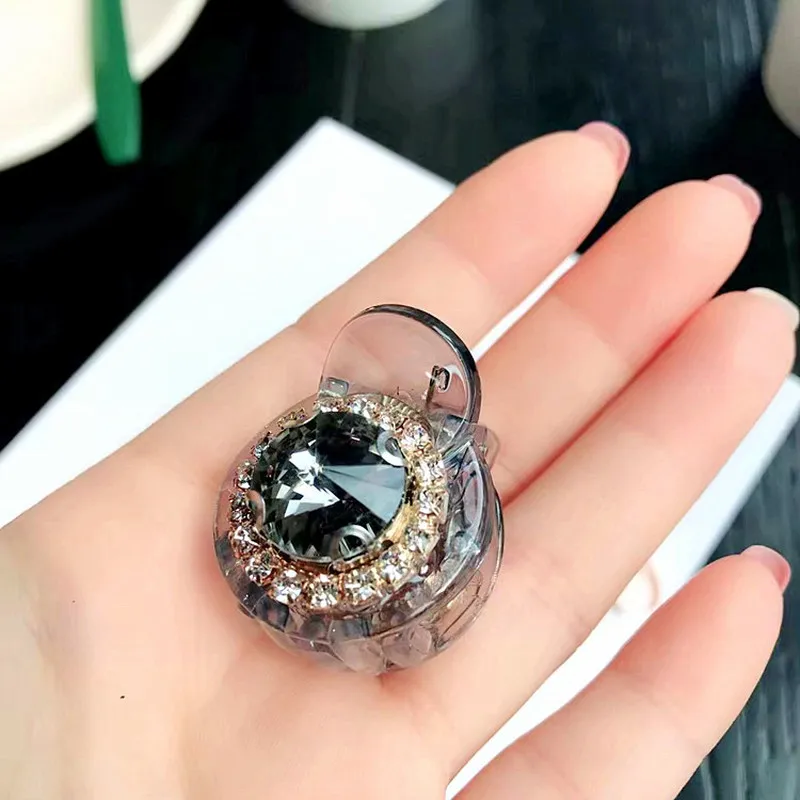 Головные уборы в Корейском стиле для девушек простые заколки Стразы Кристальные