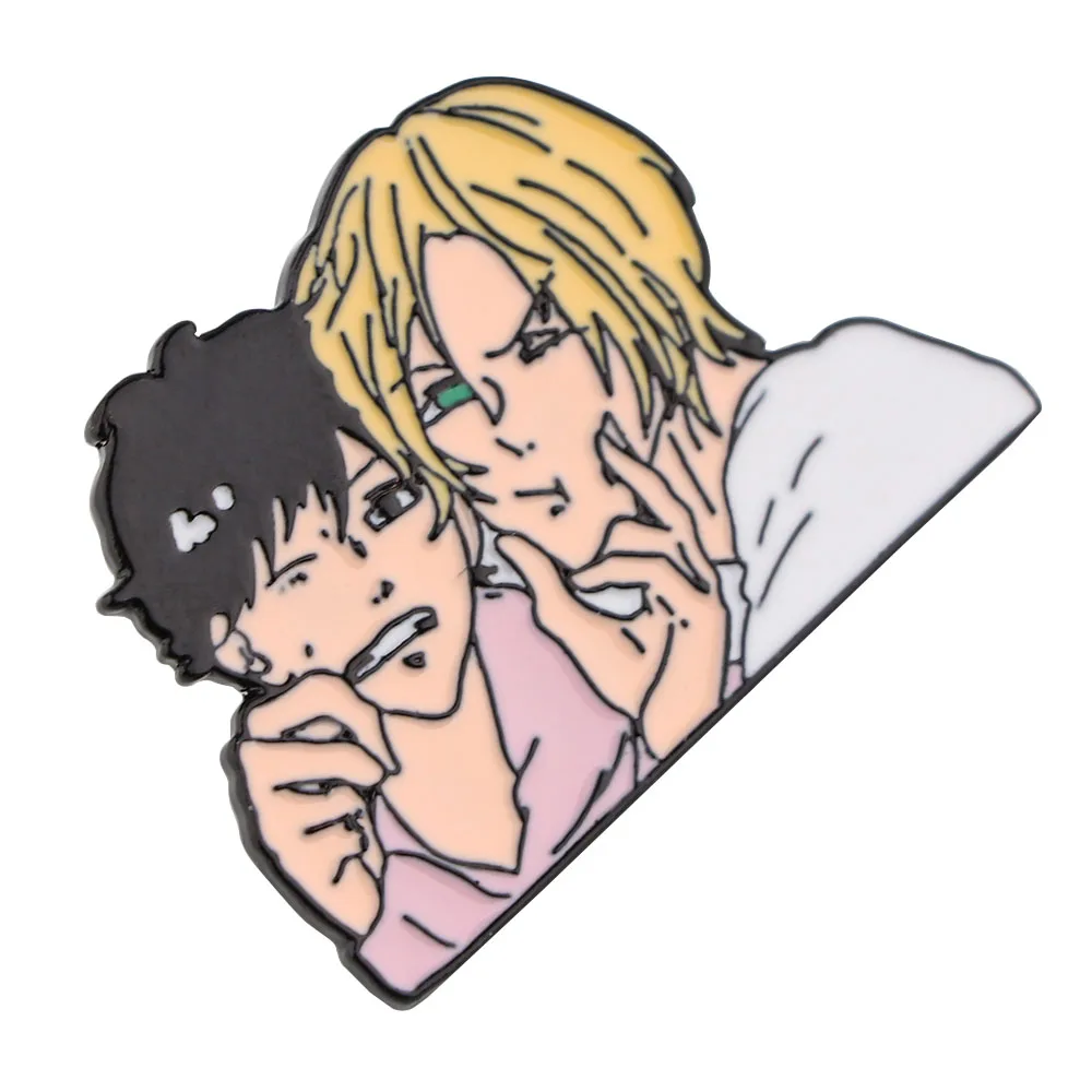 Женская эмалированная брошь в виде рыбки банана с эмалью | Украшения и аксессуары