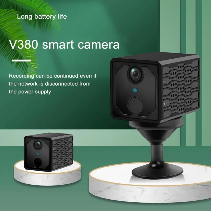 V380 Pro Mini WIFI Camera Motion Detection 2-way Voice Wireless Home Security Night Vision Micro Cam Surveillance Camcorder | Электроника
