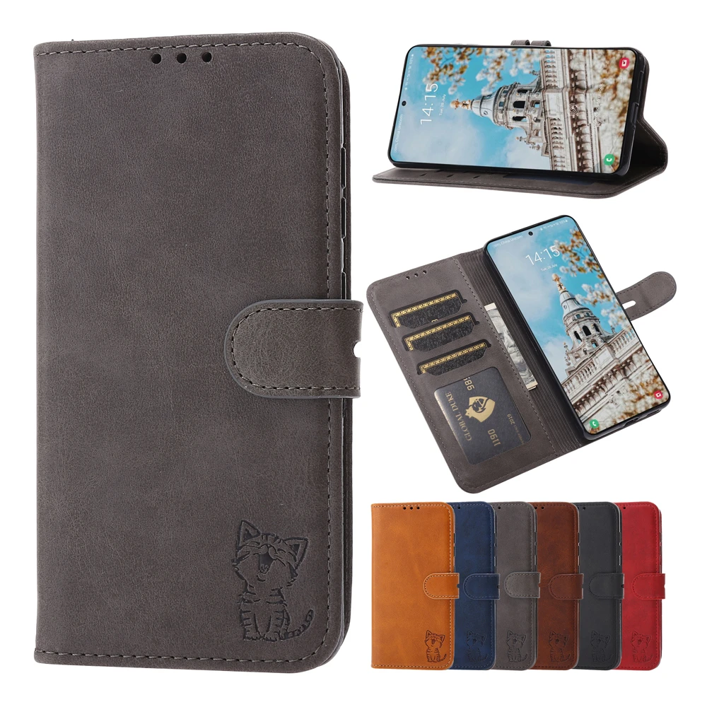 

Luxury Leather Wallet Case For Huawei P50 Pro P40 P30 P20 Lite Y5 Y6 Y7 2019 Honor 8s 8A 8X Mate 20 30 Lite Holder Card Slots