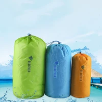 outdoor camping sleeping bag portable waterproof storage bag pa bundle pocket rope bag foldable hinking storage bag