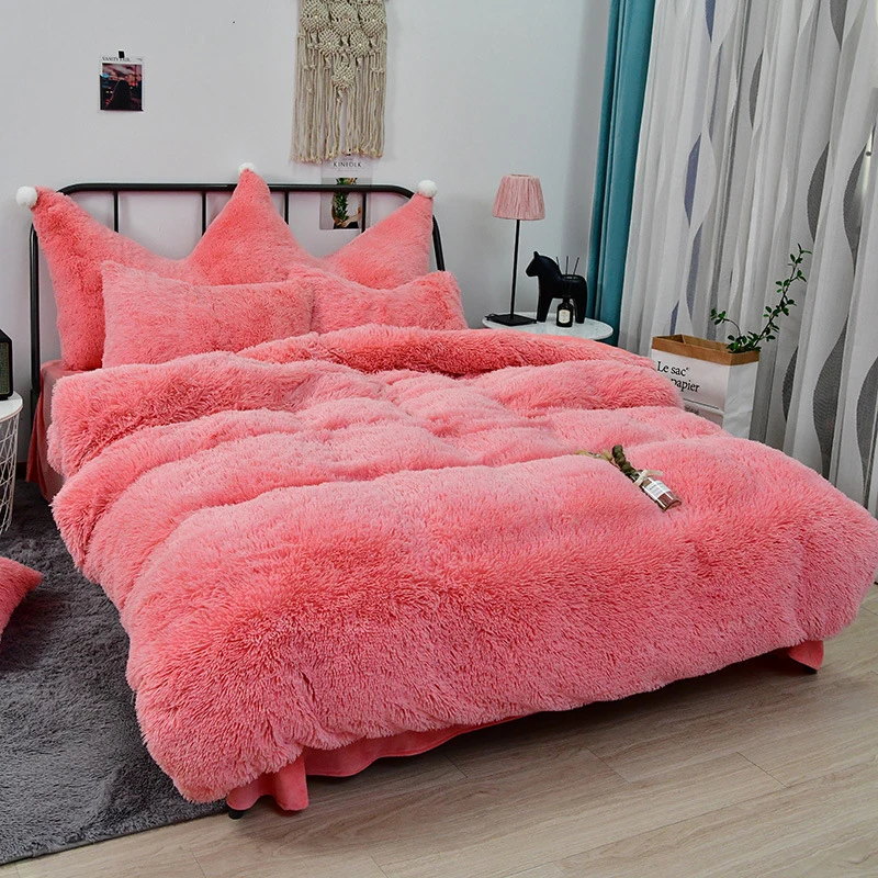 Теплое одеяло JUSTCHIC осень зима норковый кашемир + Кристальный флис AB