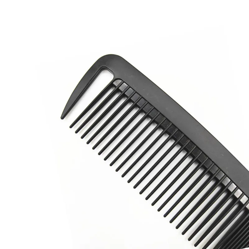 1Pc Tony Cover Big Flat Comb Hair Cutting Barber Professional Styling Black Antistatic Carbon Fiber | Красота и здоровье