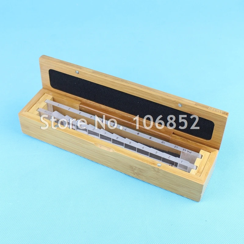 HVB-22 Prism bar set 11 Horizontal & Vertical prism Nice bamboo storage case | Инструменты
