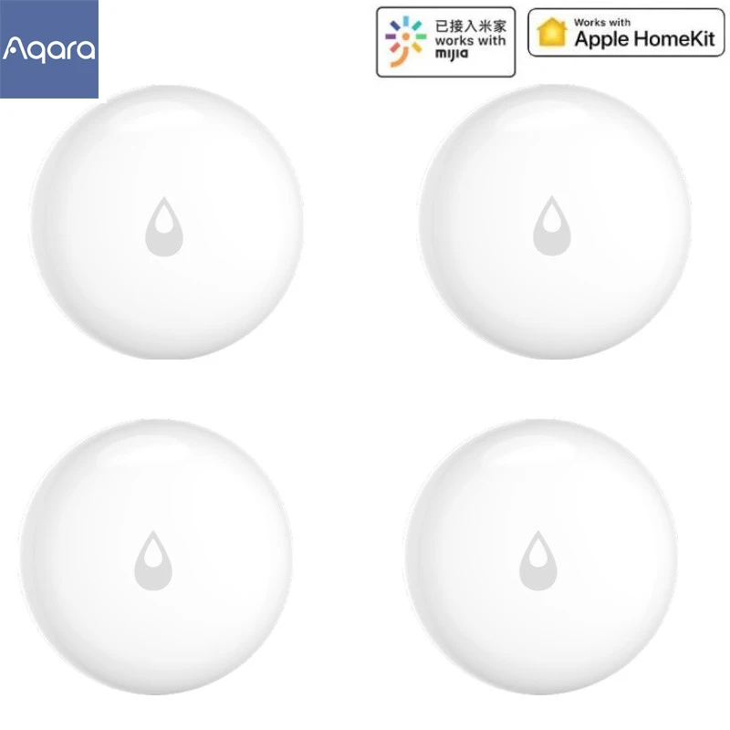 Датчик погружения воды Aqara детектор утечки водонепроницаемый приложение умный