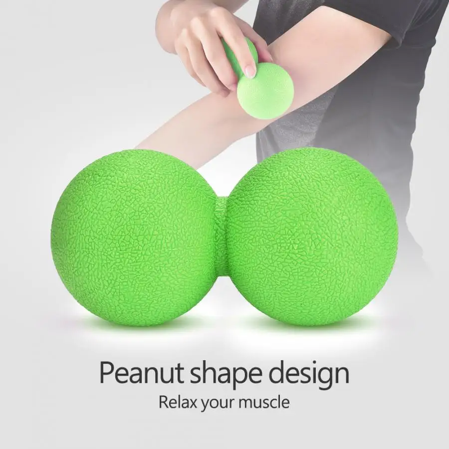 Мяч для йоги профессиональный устойчивый триггер точка сброс боли арахисовый