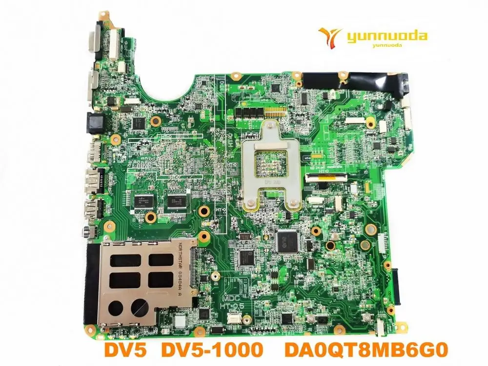 Оригинал для ноутбука HP DV5 материнская плата DV5-1000 DA0QT8MB6G0 протестирована хорошая