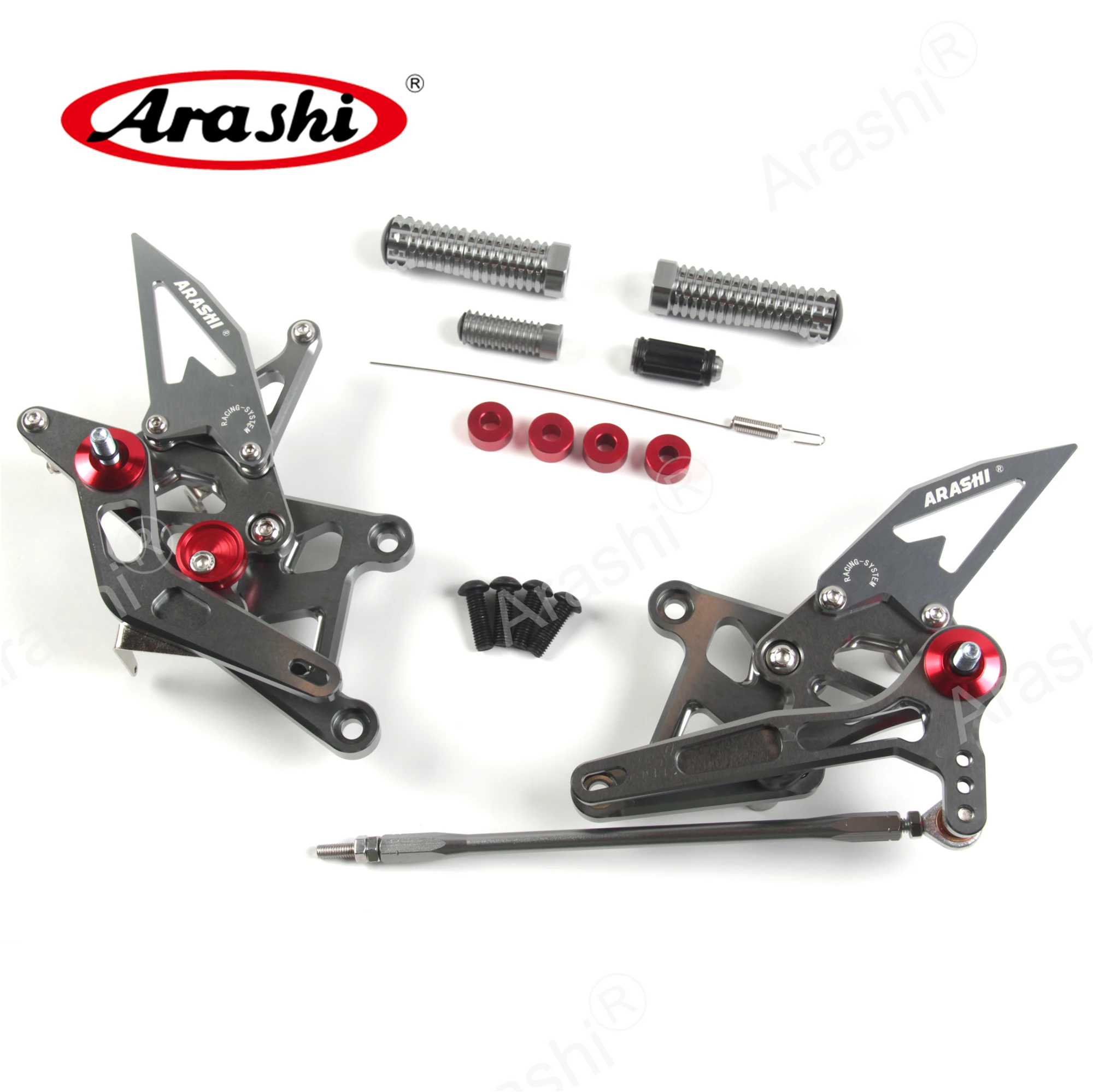 Arashi регулируемая подножка для HONDA CBR300R / CB300F ABS 2015 2006 2017 2018 2019 2020 2021 CBR 300 R CNC