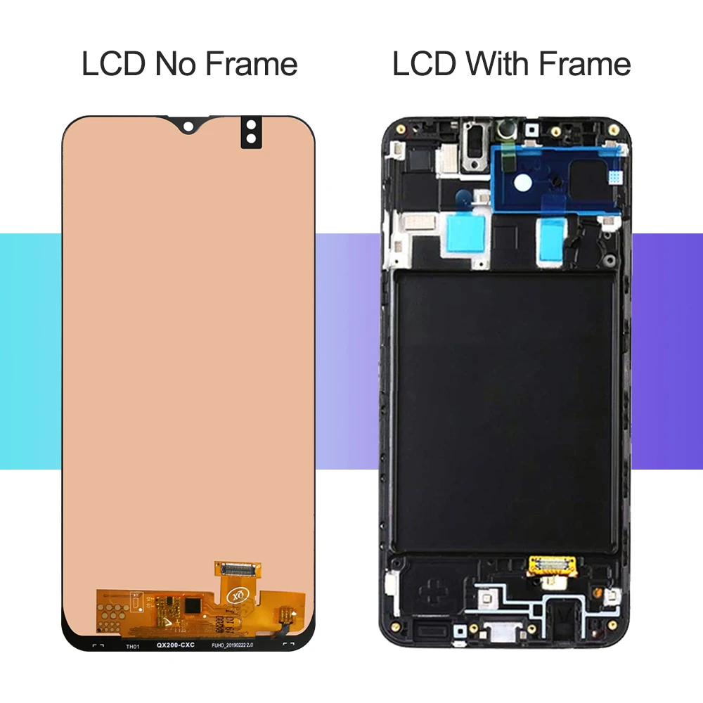 Для samsung Galaxy A20 A205G/DS A205F/DS A205GN/DS ЖК-дисплей сенсорный экран дигитайзер в сборе для samsung A20 lcd