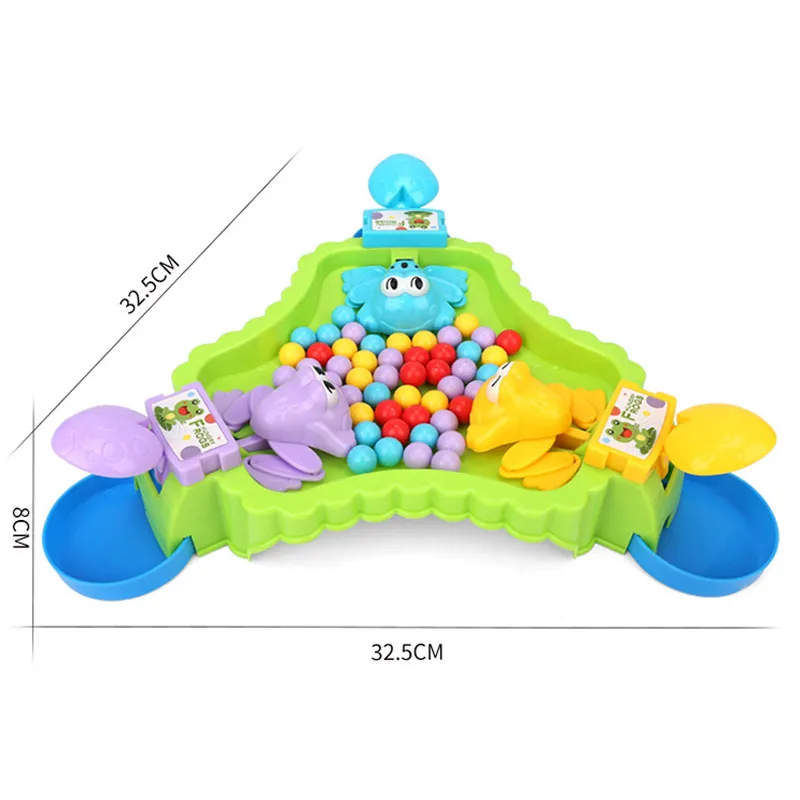 Новинка голодная лягушка кусает бисер есть против игры цветной формы мяч