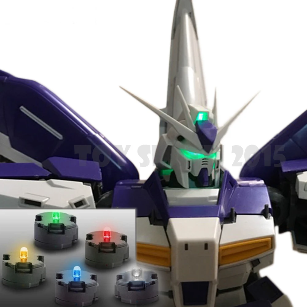 СВЕТОДИОДНЫЙ световой блок Gundam 5 шт. желтая/зеленая/красная/синяя/белая сборка
