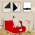 Складная лестница для домашних животных, дышащая сетчатая Съемная кровать, 2 ступени, для кошек и собак