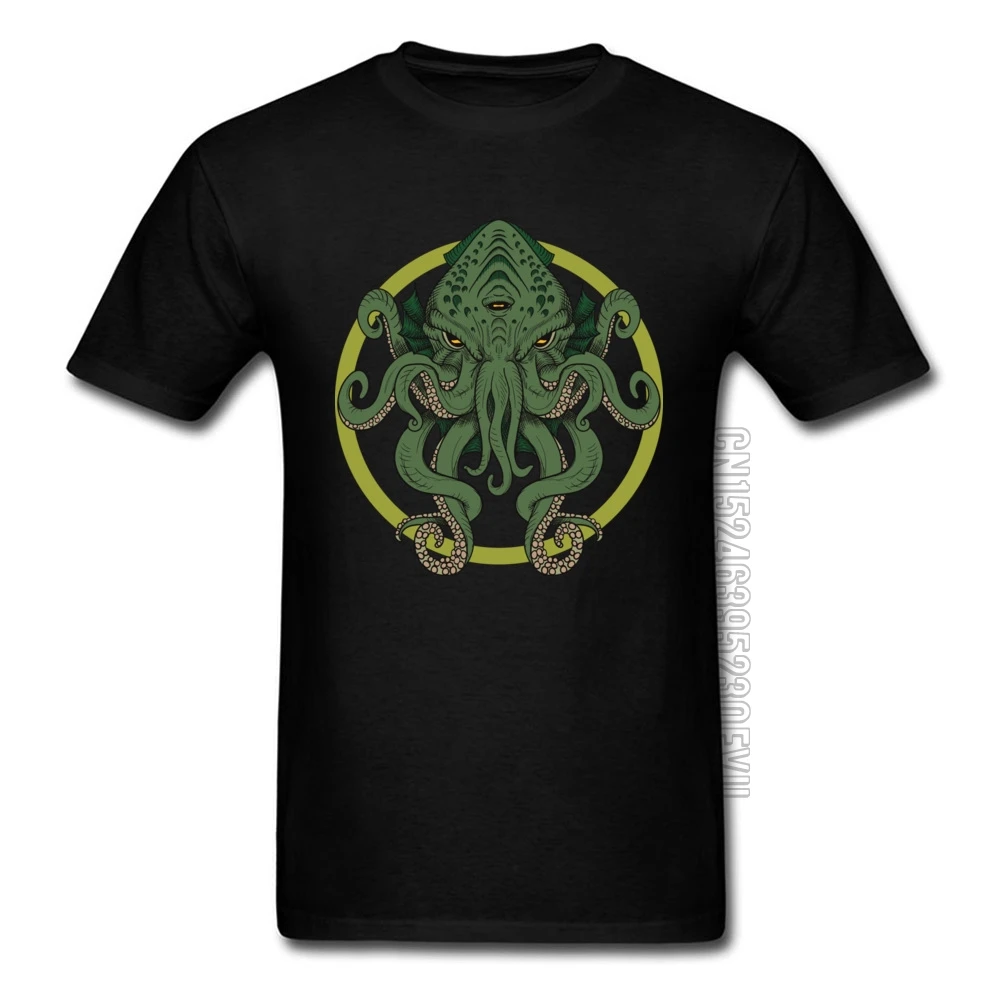 Cthulhu Lovecraft футболки зимняя Толстовка Повседневная Модная хлопковая футболка