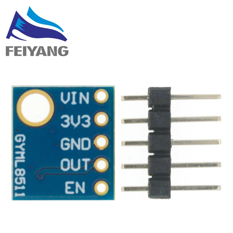 1 шт. GY-8511 ML8511 UVB УФ лучи датчик пробоя тестовый модуль детектор аналоговый выход с