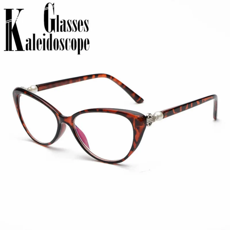 Очки для чтения кошачий глаз женские элегантные очки с жемчужинами рецепта