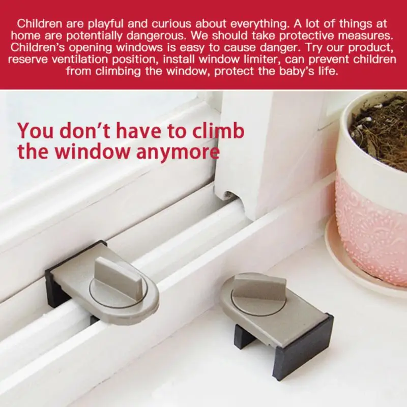 Замок для раздвижных дверей и окон из алюминиевого сплава регулируемая защелка