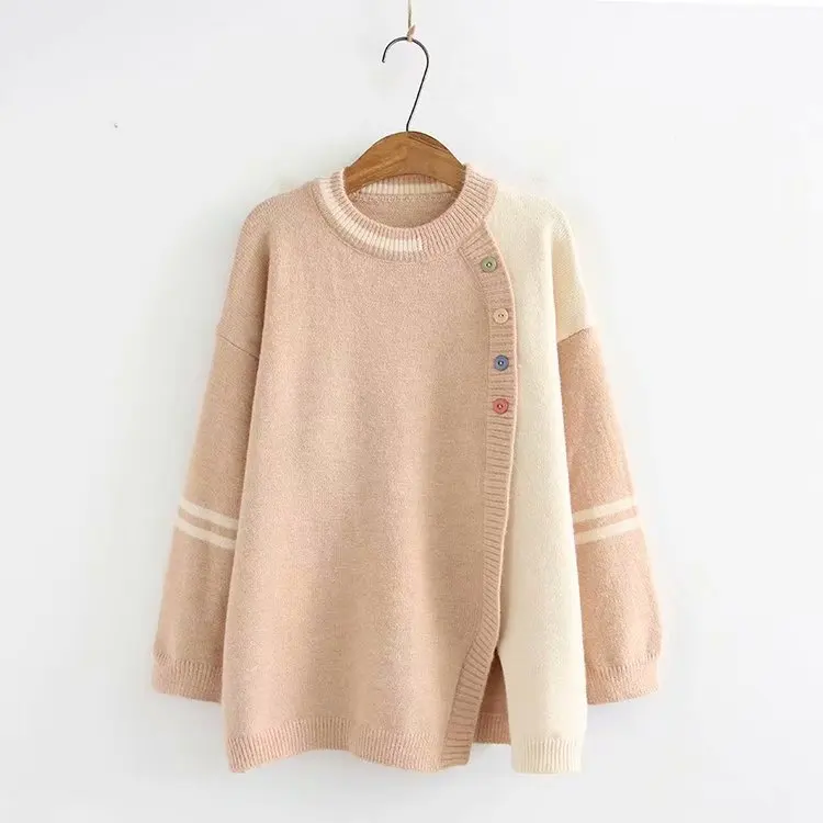 Повседневные женские свитера размера плюс Осень-зима 2019 Модные свободные