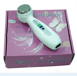 

Ultrasonic Facial Massager Face Cleaner Body Slimming Ultrasound Therapy Equipment Clean Black Spots Spa Beauty Skin Care 1Mhz