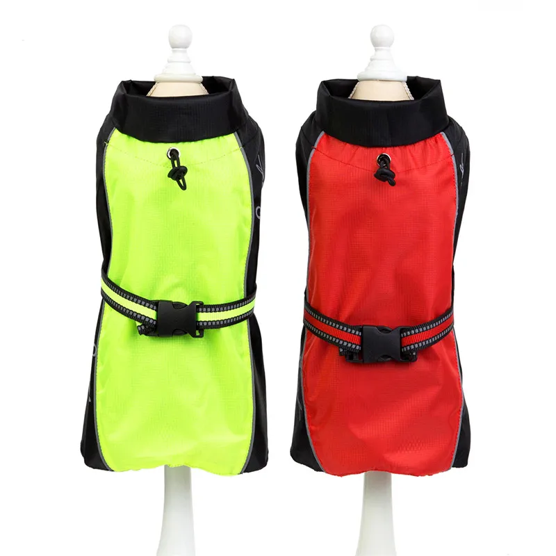 

Waterproof Dog Trench Professional Pet Raincoat Breathing Jacket Autumn Winter Rainwear For Dogs