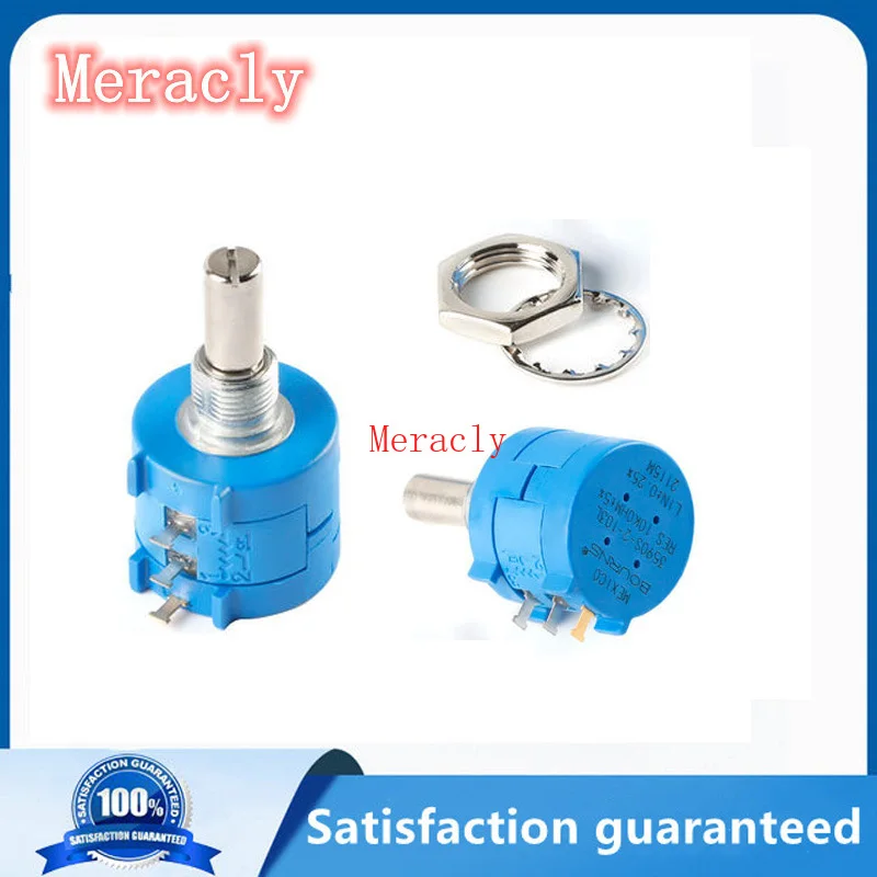 

1 шт. 3590 3590S 1K 2K 5K 10k 20K 50K 100K 100R 200R 500R прецизионный многооборотный потенциометр, качественный регулируемый резистор