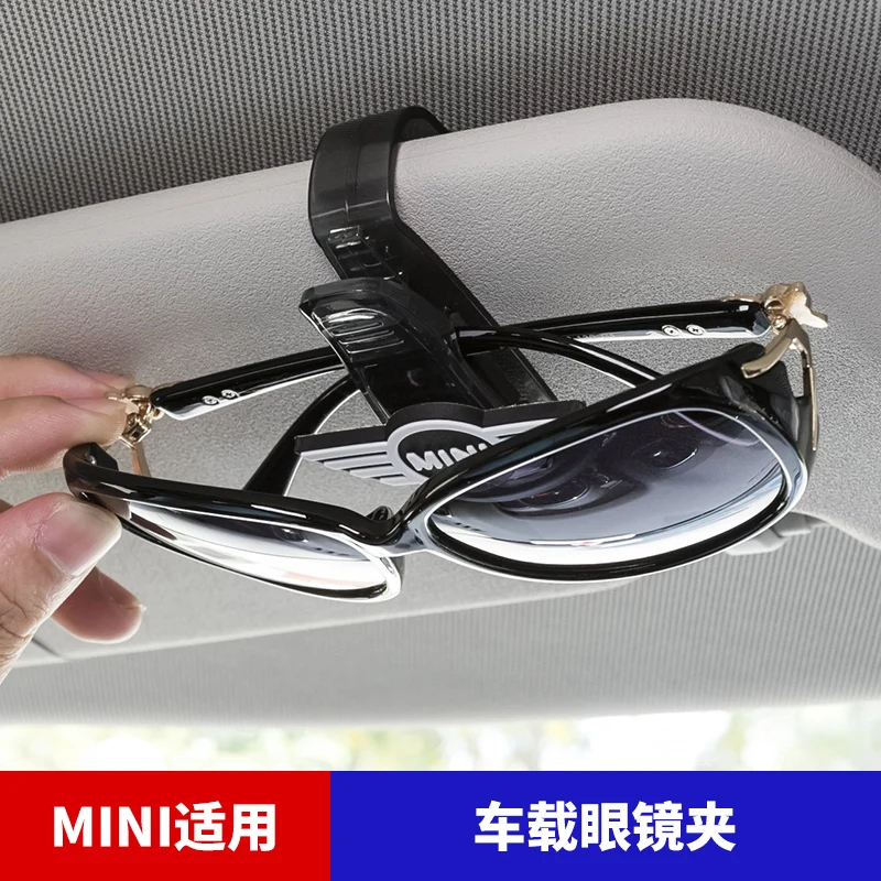 

Glasses Holder Car Sun Visor Clip Sunglasses Holder for BMW MINI COOPER F54 F55 F56 F60 R56 R60