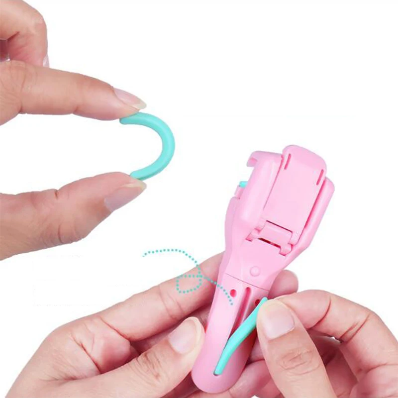 1 шт. компактный пластиковый аппликатор для наращивания ресниц|Керлер ресниц| |