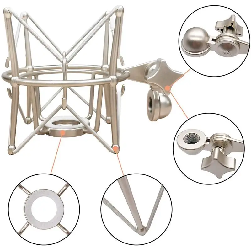 Металл подвес микрофонная стойка Паук Подвеска противоударный микрофона