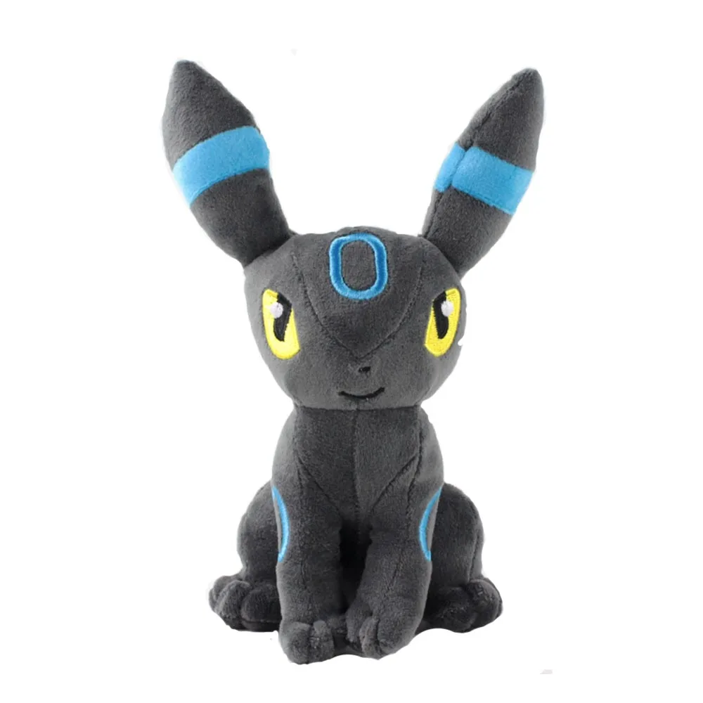 20cm 2styles Pokemon Anime Umbreon Eevee Blue and Black Different Color Squat Sit Down Stand Up Ver. Plush Soft Stuffed Toys | Игрушки и