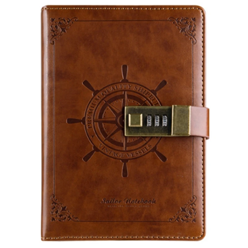 B6 винтажный блокнот ежедневный записная книжка ежедневник из искусственной кожи