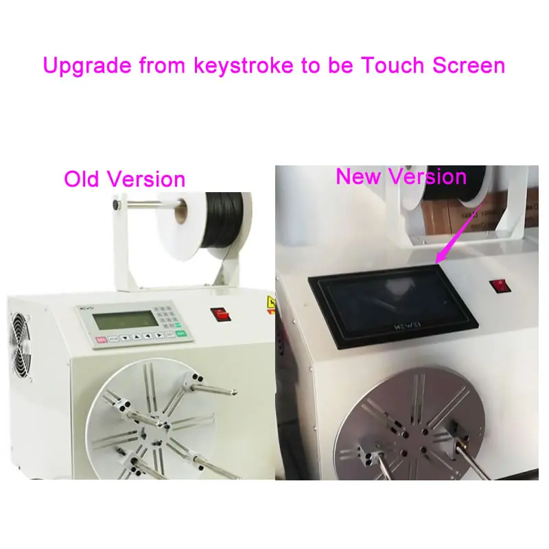 Автоматическая Кабельная Стяжка с сенсорным экраном для обмотки катушек длина 3