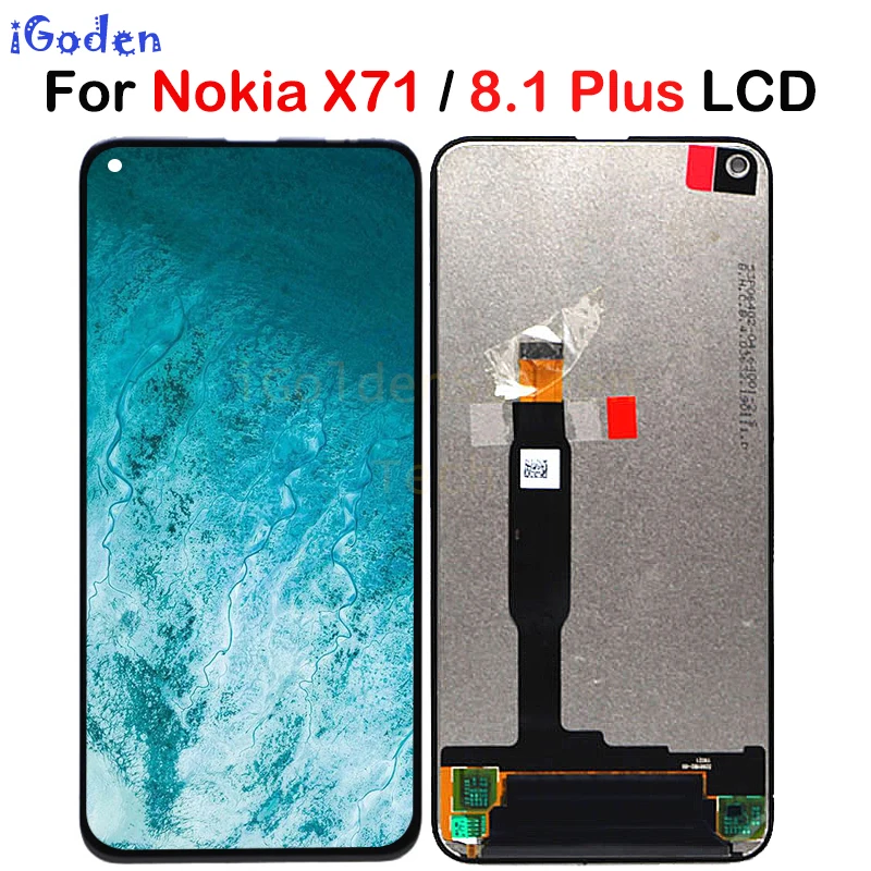 100% тест для Nokia X71 ЖК дисплей 8 1 plus TA 1188 Сенсорная панель экран дигитайзер в сборе
