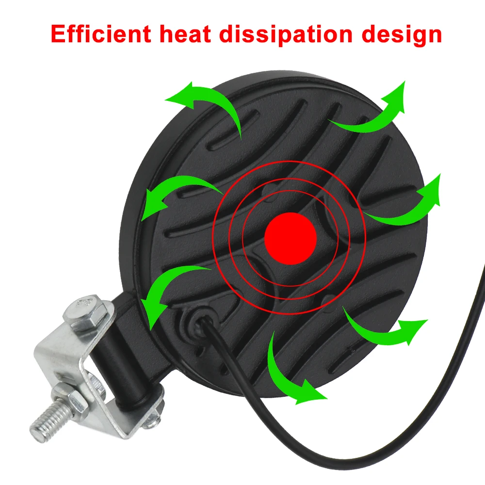 LEEPEE Супер Яркий Внедорожных вождения светильник 4x4 42 Вт светодиодный рабочий