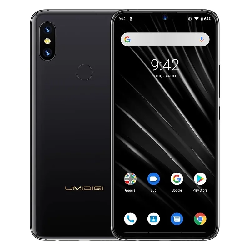 

UMIDIGI S3 PRO Android 9.0 Global Dual 4G Mobile Phone 128GB 6GB 5150mAh 6.3" Smartphone 48MP+12MP+20MP Super Camera Cellphone