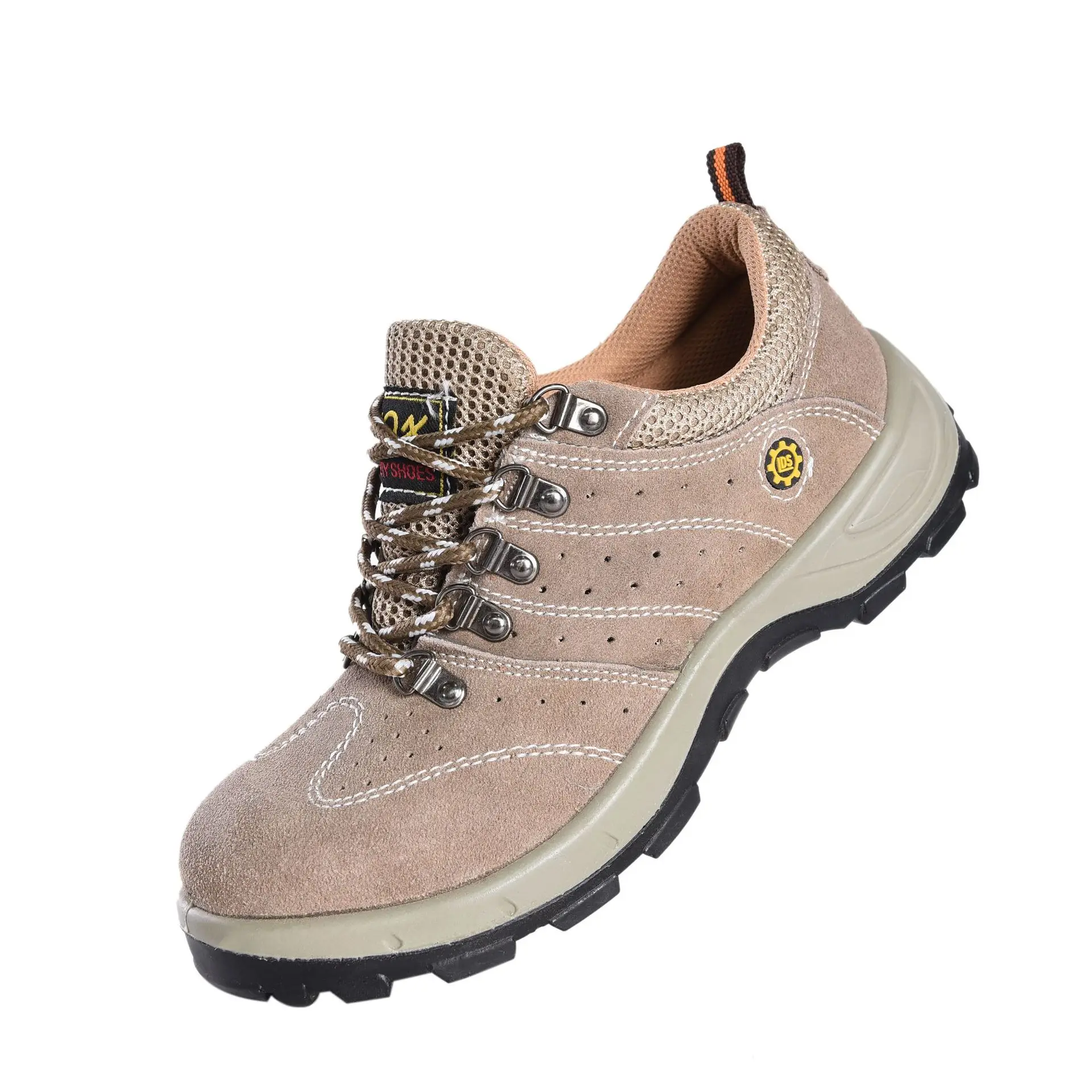 

New safety shoes, flying woven anti-smashing, anti-puncture, deodorant, breathable safety shoes, sports protective shoes