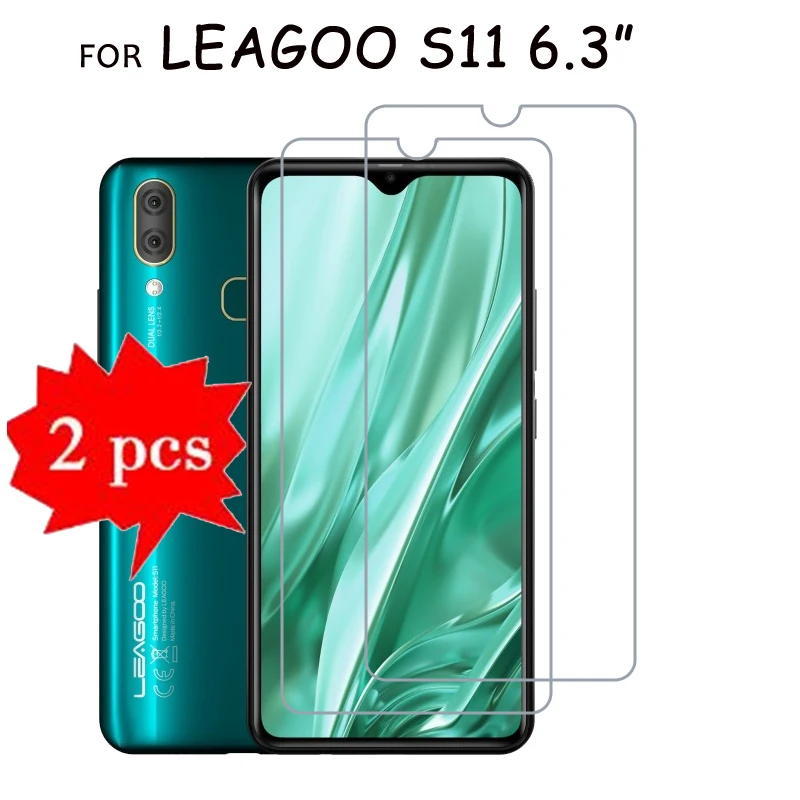 Закаленное стекло для Leagoo s11 Высококачественная защитная пленка 9H телефона S11 6 3