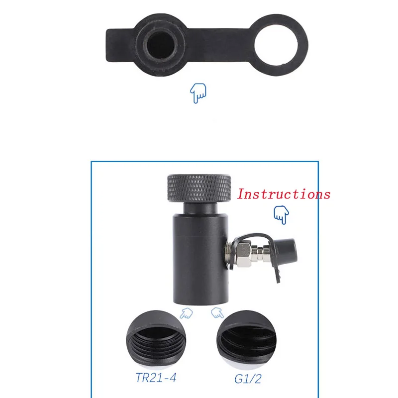 3 шт. Пейнтбол PCP Air Rifle двойной мужской быстрый соединитель Адаптер HPA
