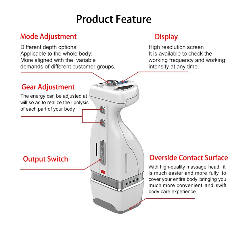 Новейший мини HIFU RF 2IN1 для похудения живота жир массажер для удаления удобный HelloBody потеря веса, похудения машина