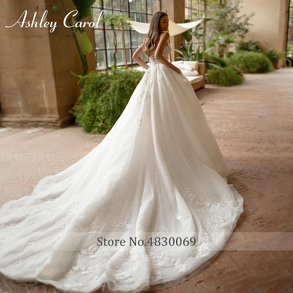 Свадебное платье трапециевидной формы Ashley Carol 2021 Vestido De Noiva сексуальное свадебное