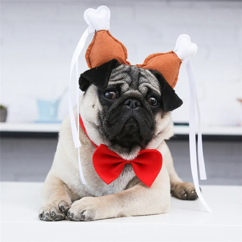 Повязка на голову с барабаном турецкой курицы головной убор для собаки кошки