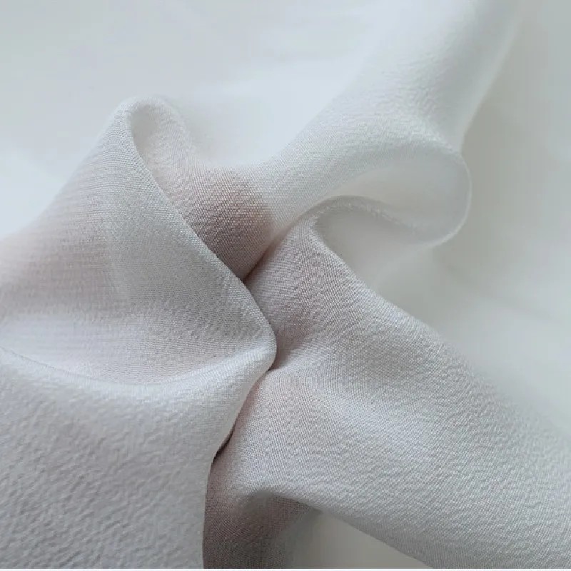 Яркая белая шелковая ткань для одежды Подарочный шарф нижнее белье защиты