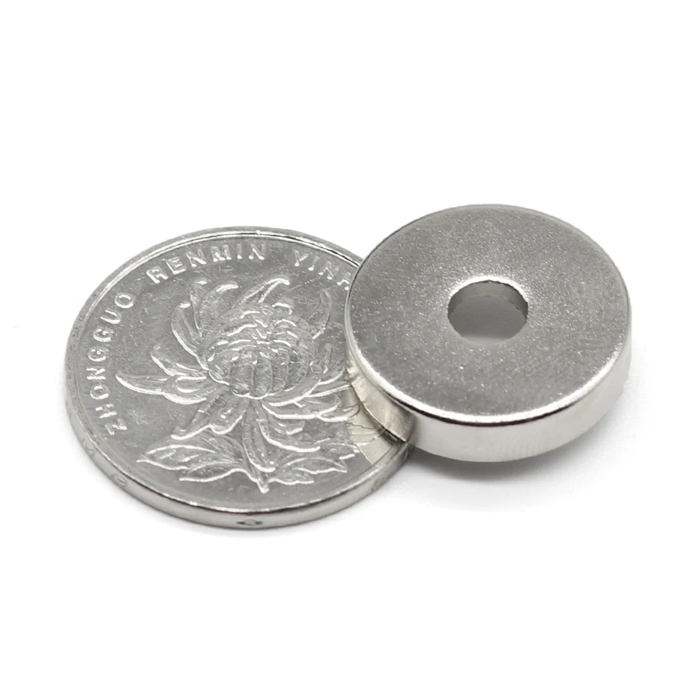

2/5/10/20 Pcs 20x5-5 Round NdFeB Neodymium Magnet N35 Super Powerful Small imanes Permanent Magnetic Disc 20x5 Hole 5
