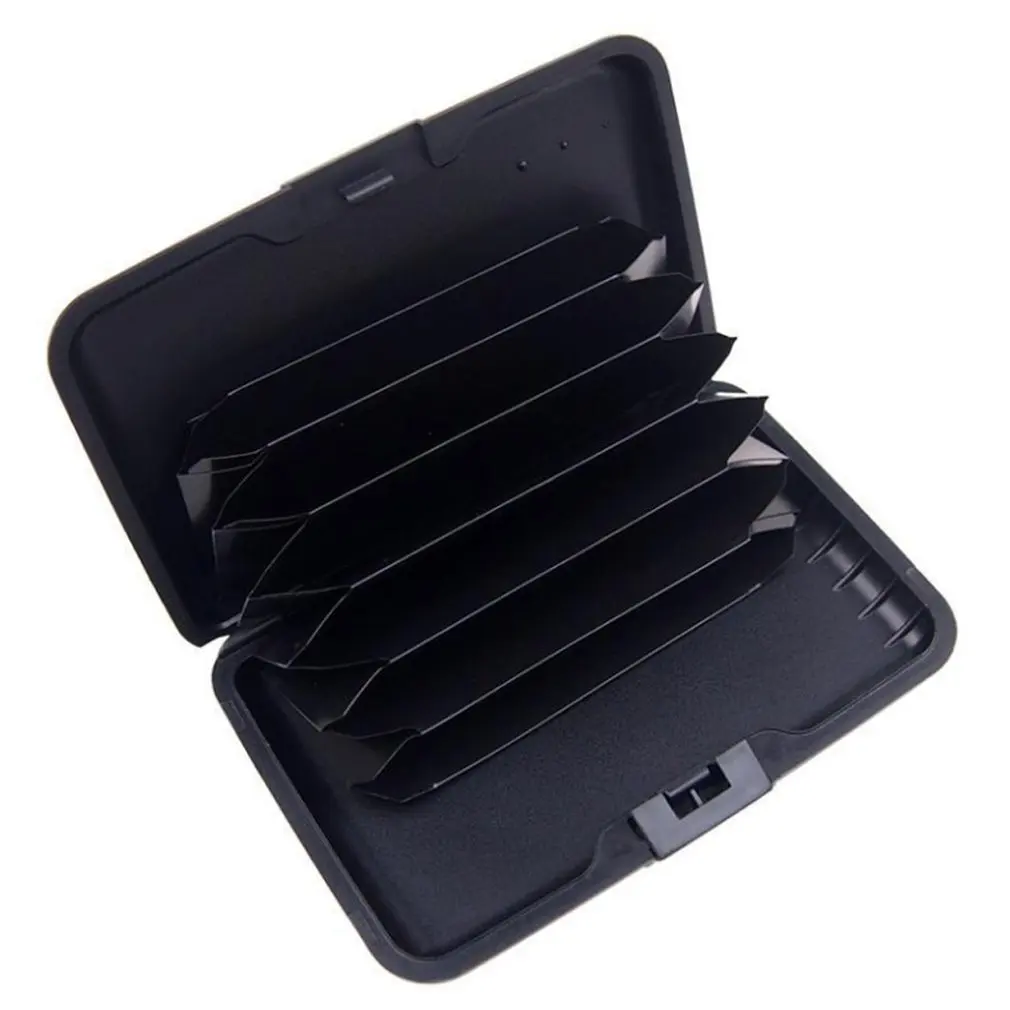 Водонепроницаемый алюминиевый сплав для мужчин и женщин Визитница Кредитная