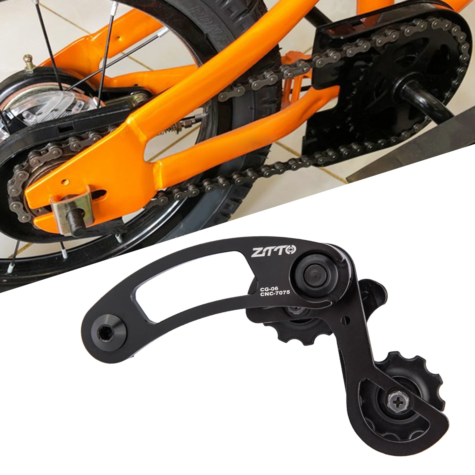 

Велосипедный односкоростной натяжитель цепи для шоссейного велосипеда MTB велосипед-производительный алюминиевый сплав-простая установка