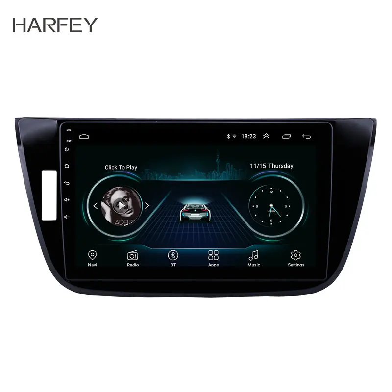 Автомагнитола Harfey Navi Stereo 10 1 дюйма HD GPS Android 8 для Changan LingXuan 2017 2018 автомобильная