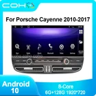 12,3 COHO для Porsche Cayenne 2010-2017 Android 10 автомобильное стерео радио с экраном, проигрыватель Теслы, GPS-навигация, головное устройство Carplay